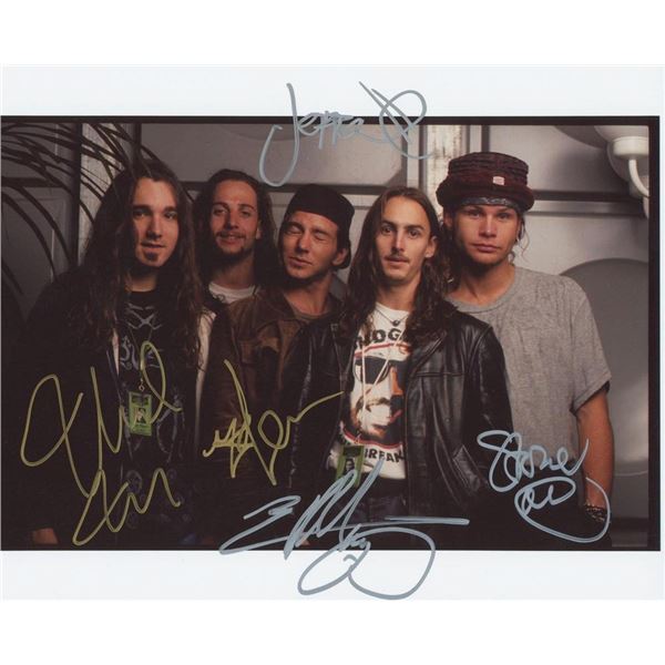 Pearl Jam facsimile signed photo