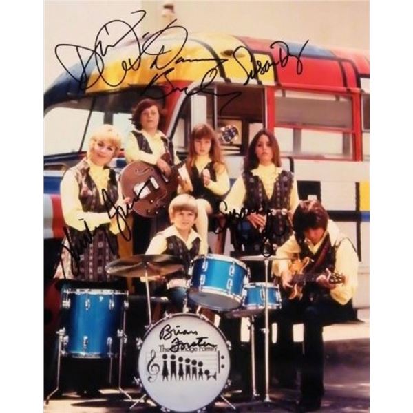 The Partridge Family facsimile signed promo photo