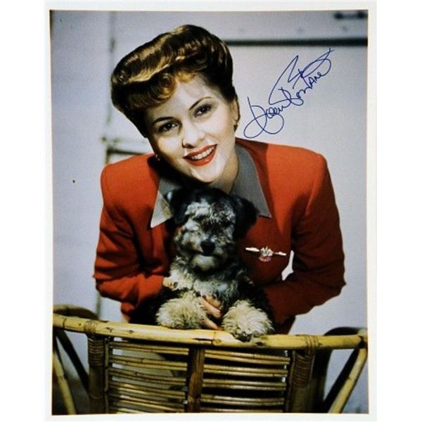 Joan Fontaine signed portrait photo