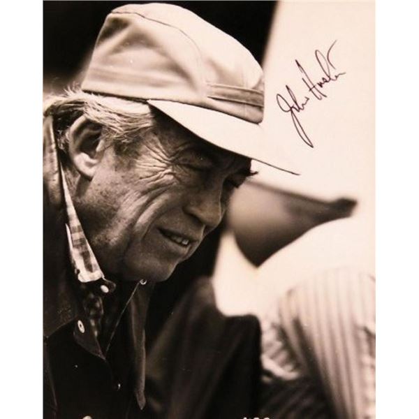John Huston facsimile signed movie photo