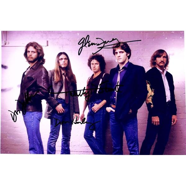 The Eagles facsimile signed photo