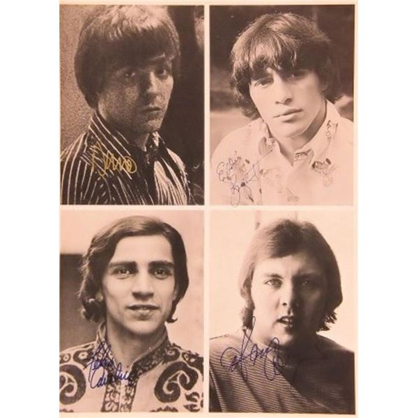The Young Rascals facsimile signed promo photo