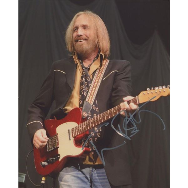Tom Petty facsimile signed photo