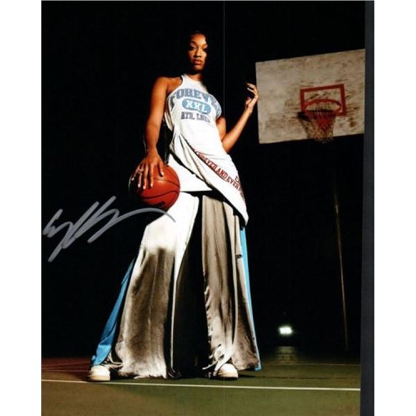 WNBA Angel Reese facsimile signed photo