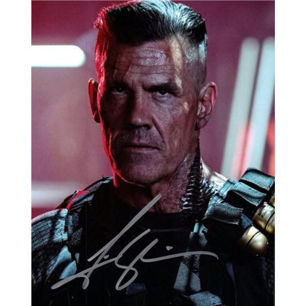 Deadpool 2 Josh Brolin facsimile signed photo