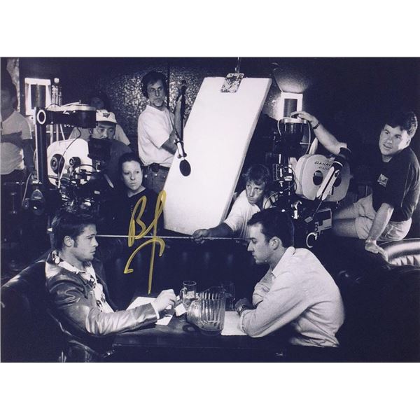 Fight Club Brad Pitt facsimile signed  movie photo