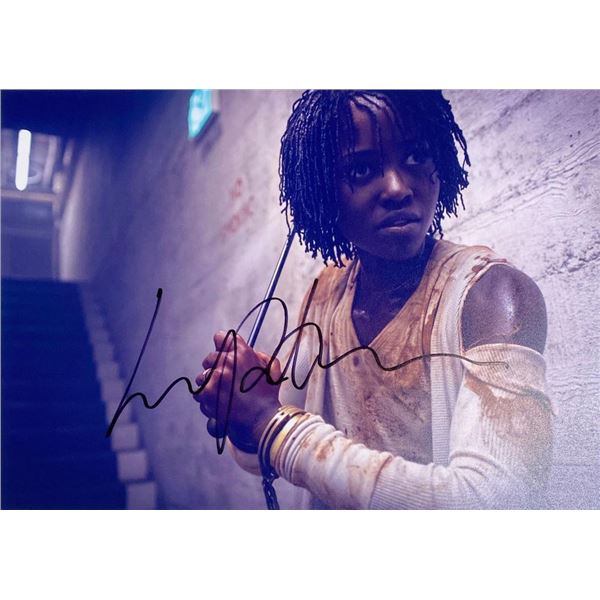Us Lupita Nyong'o facsimile signed movie photo