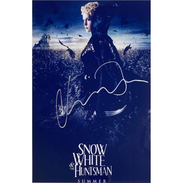 Snow White & The Huntsman Charlize Theron facsimile signedphoto