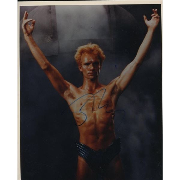 Sting facsimile signed photo