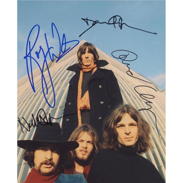 Pink Floyd facsimile signed photo