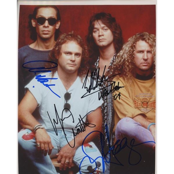 Van Halen facsimile signed photo