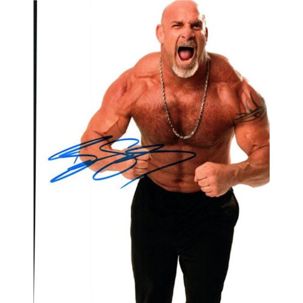 WWE Bill Goldberg facsimile signed photo