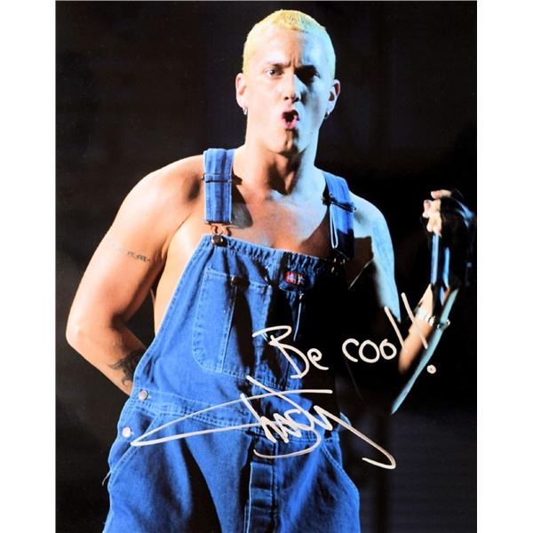 Eminem facsimile signed photo