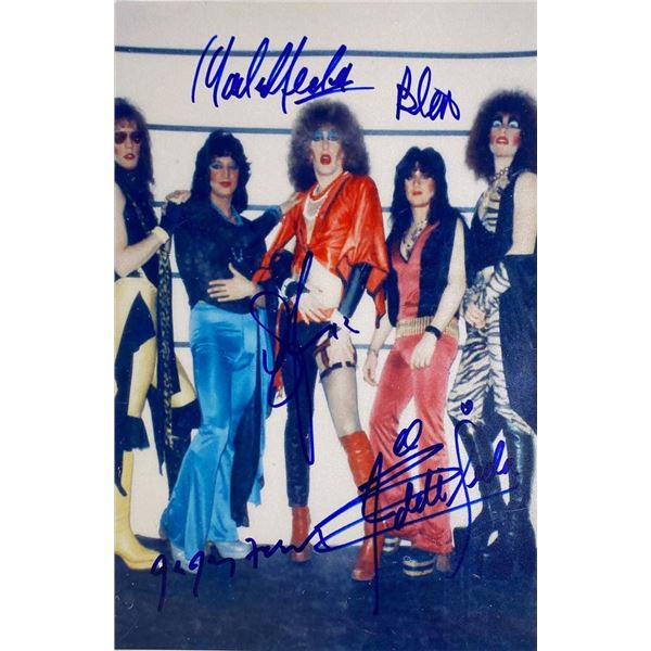 Twisted Sister facsimile band signed photo