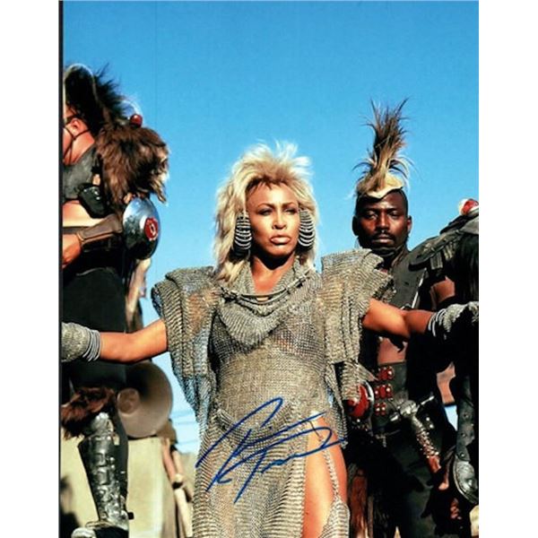 Mad Max Tina Turner facsimile signed photo