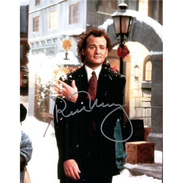 Scrooged  Bill Murray facsimile signed photo