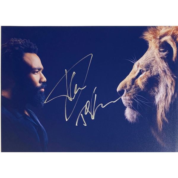 The Lion King Donald Glover facsimile signed movie photo