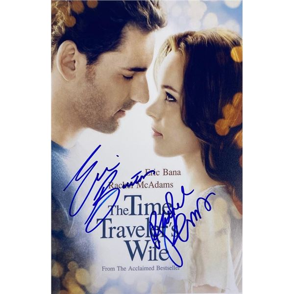 The Time Traveler's Wife Eric Bana and Rachel McAdams facsimile signed movie photo