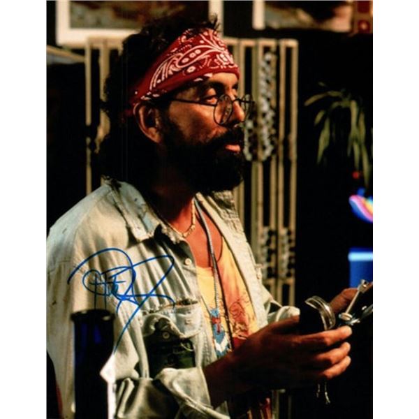 Comedian Tommy Chong facsimile signed photo