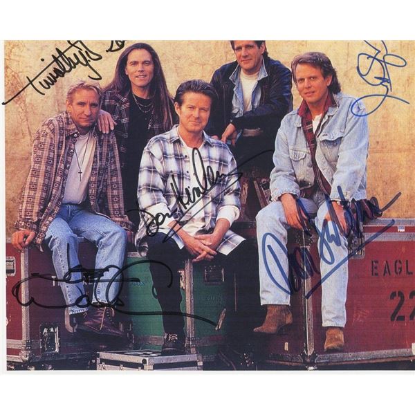 The Eagles facsimile signed photo