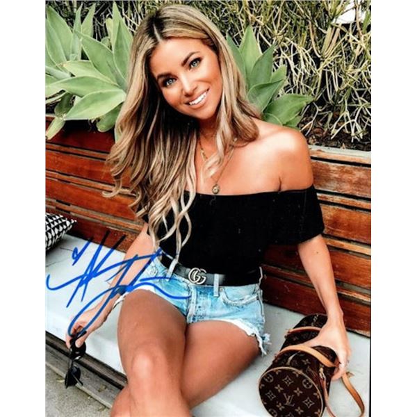 The Price is Right Amber Lancaster facsimile signed photo