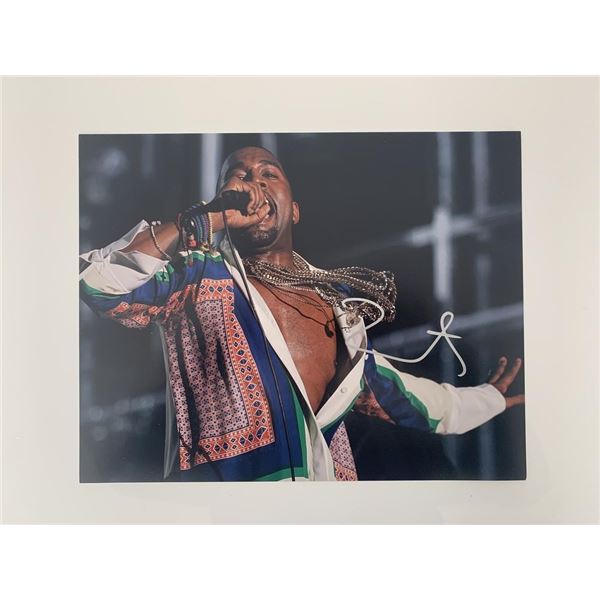 Kanye West facsimile signed photo