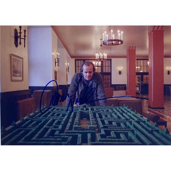 The Shining Jack Nicholson facsimile signed movie photo