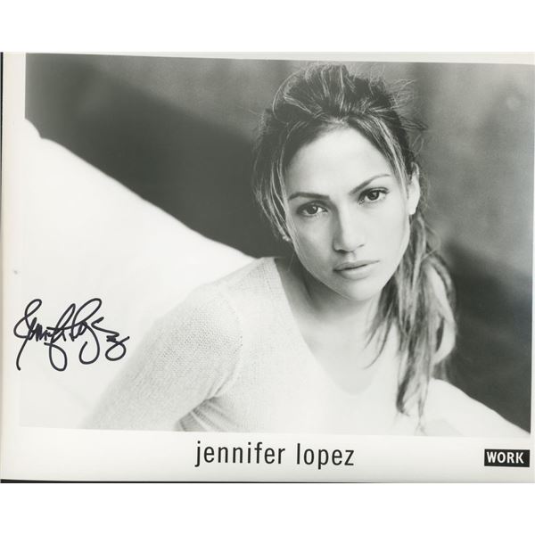 Jennifer Lopez facsimile signed photo
