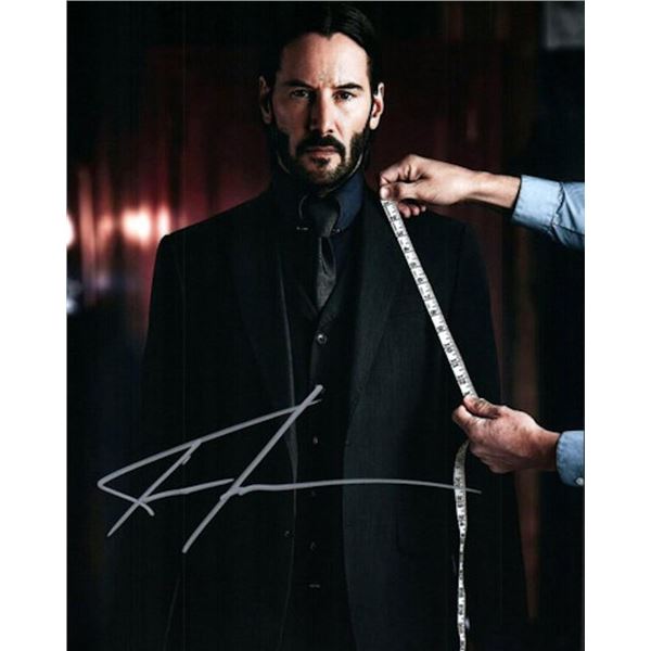 John Wick Keanu Reeves facsimile signed photo