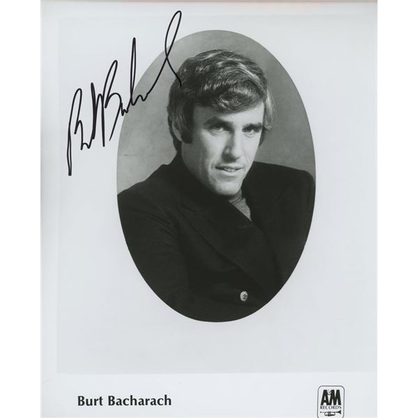 Burt Bacharach facsimile signed photo