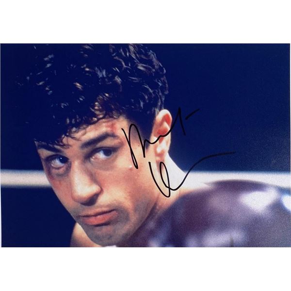 Raging Bull Robert De Niro facsimile signedphoto