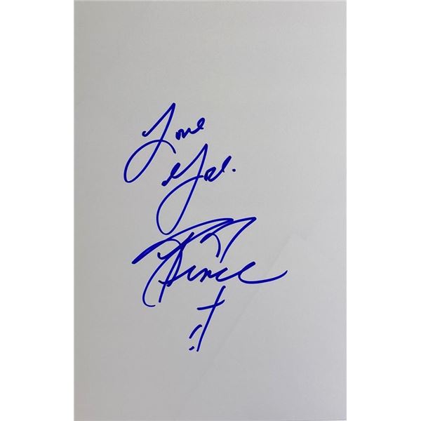 Prince facsimile signed photo