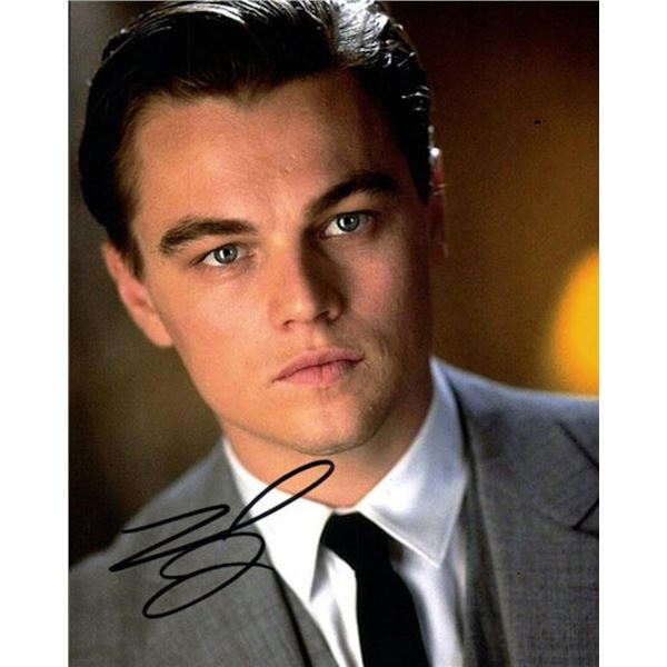 Catch Me If You Can Leonardo DiCaprio facsimile signed photo