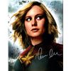 Image 1 : Captain Marvel Brie Larson facsimile signed photo