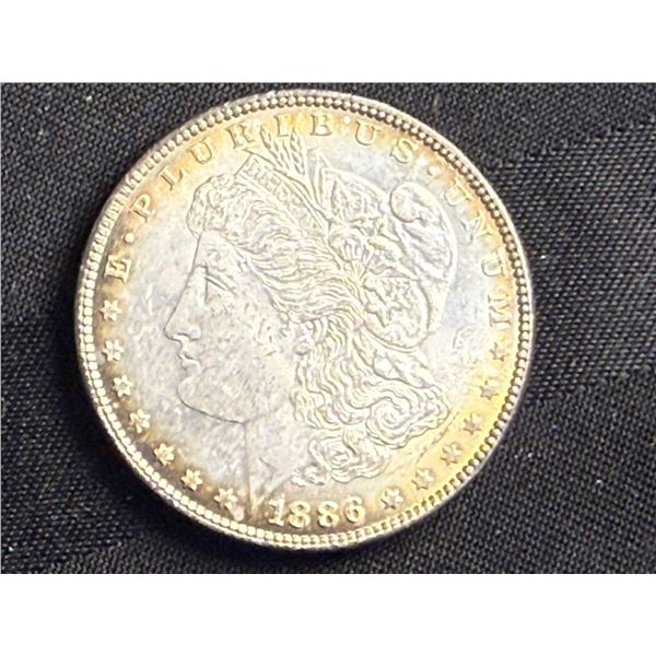 MORGAN SILVER DOLLAR - 1886