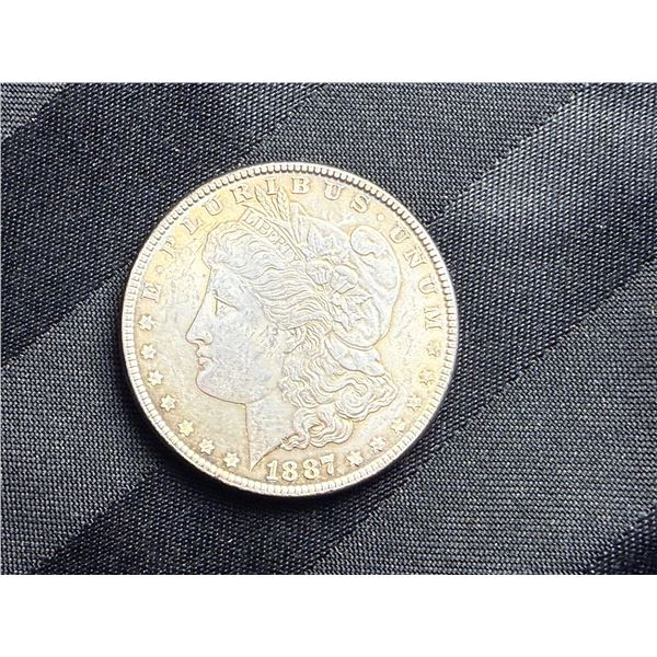 MORGAN SILVER DOLLAR - 1887