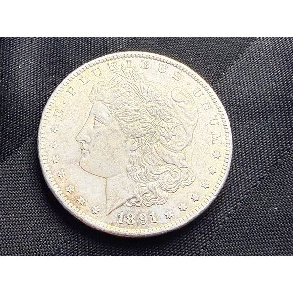 MORGAN SILVER DOLLAR - 1891S