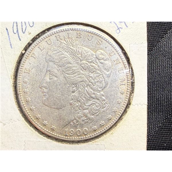 MORGAN SILVER DOLLAR - 1900