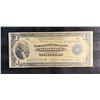 Image 1 : 1918 $1 FEDERAL RESERVE BANK NOTE ISSUED FOR THE BOSTON, MASSACHUSETTS DISTRICT