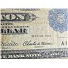 Image 8 : 1918 $1 FEDERAL RESERVE BANK NOTE ISSUED FOR THE BOSTON, MASSACHUSETTS DISTRICT