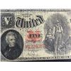 Image 20 : 1907 $5 LEGAL TENDER NOTE