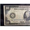 Image 2 : 1914 $10 LARGE SIZE FEDERAL RESERVE NOTE