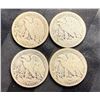 Image 6 : WALKING LIBERTY SILVER HALF DOLLARS - 1916D, 1917, 1918, AND 1919