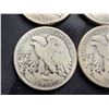 Image 9 : WALKING LIBERTY SILVER HALF DOLLARS - 1916D, 1917, 1918, AND 1919
