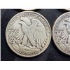 Image 10 : WALKING LIBERTY SILVER HALF DOLLARS - 1934,1935S,1936, AND 1937