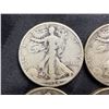 Image 2 : WALKING LIBERTY SILVER HALF DOLLARS - 1934,1935S,1936, AND 1937