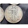 Image 5 : WALKING LIBERTY SILVER HALF DOLLARS - 1934,1935S,1936, AND 1937