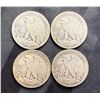 Image 6 : WALKING LIBERTY SILVER HALF DOLLARS - 1934,1935S,1936, AND 1937