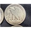 Image 8 : WALKING LIBERTY SILVER HALF DOLLARS - 1934,1935S,1936, AND 1937