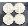 Image 1 : WALKING LIBERTY SILVER HALF DOLLARS - 1938,1939,1940, AND 1941D